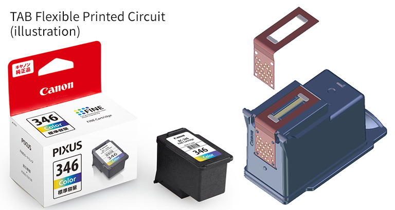 TAB Flexible Printed Circuit (illustration)