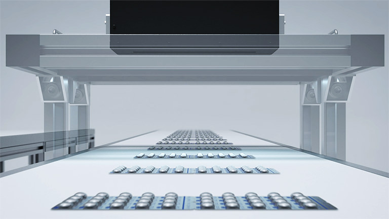 Real-world operation on a production line